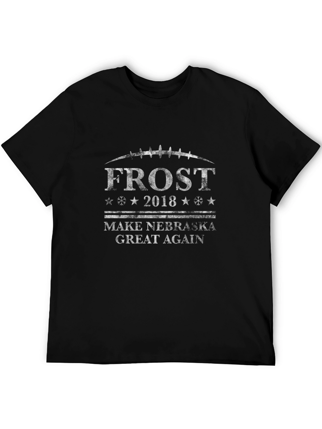Frost 2018 Make Nebraska Great Again Black T-Shirt