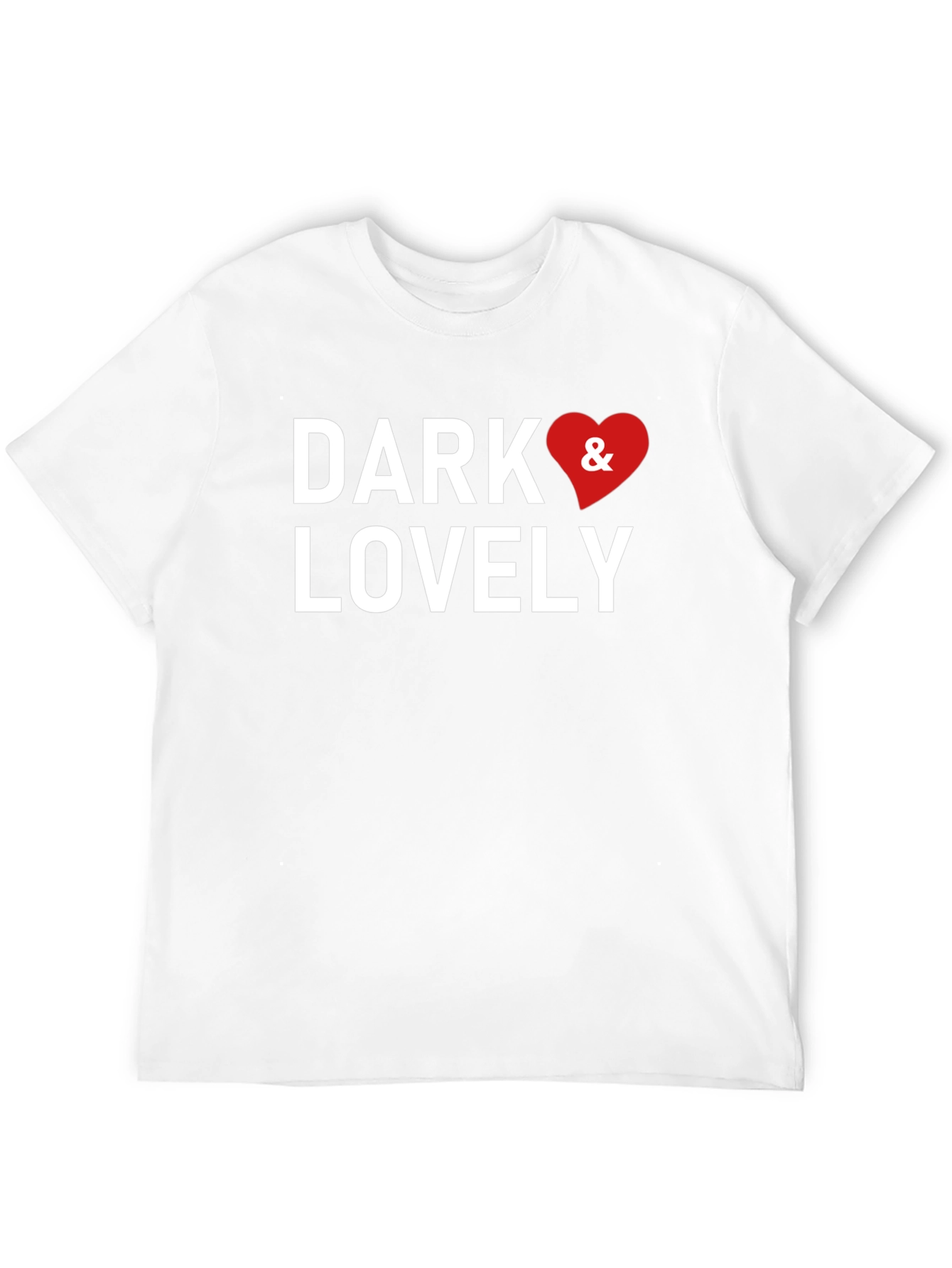 Dark & Lovely Graphic Tee - Trendy Casual Wear