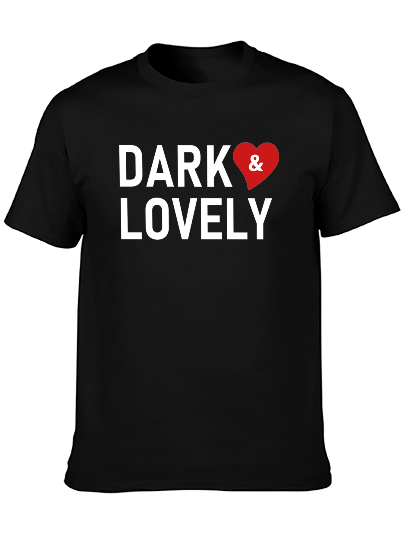 Dark & Lovely Graphic Tee - Trendy Casual Wear