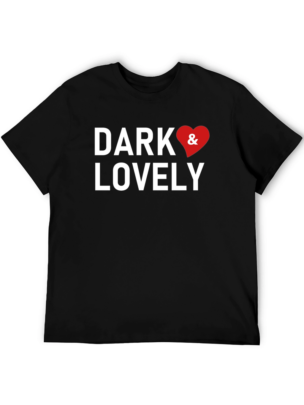 Dark & Lovely Graphic Tee - Trendy Casual Wear
