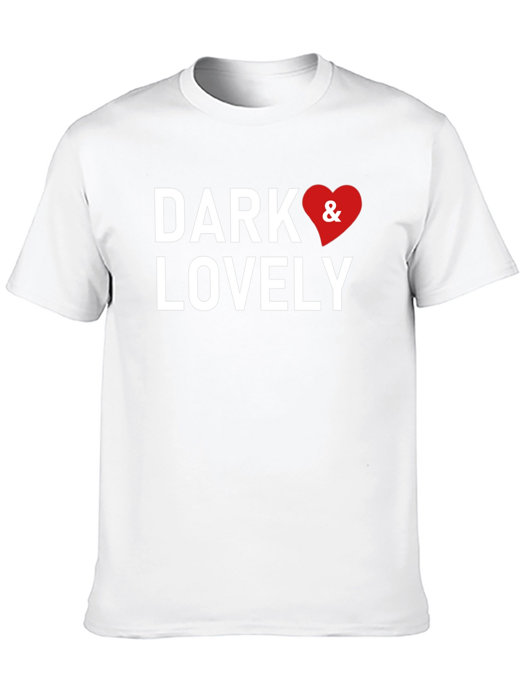 Dark & Lovely Graphic Tee - Trendy Casual Wear
