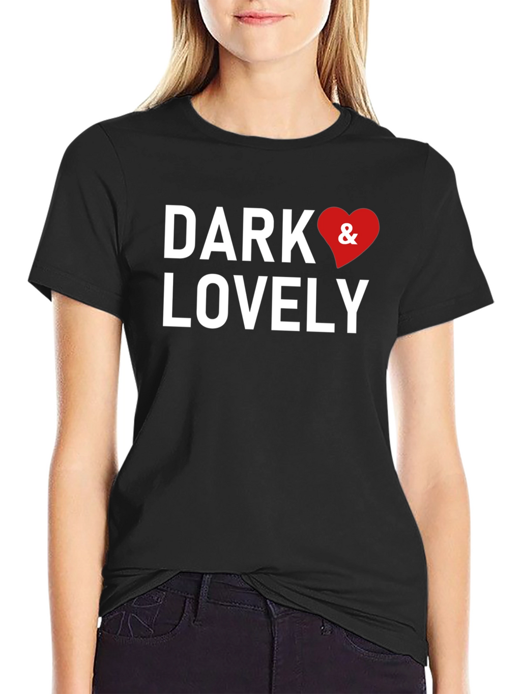 Dark & Lovely Graphic Tee - Trendy Casual Wear