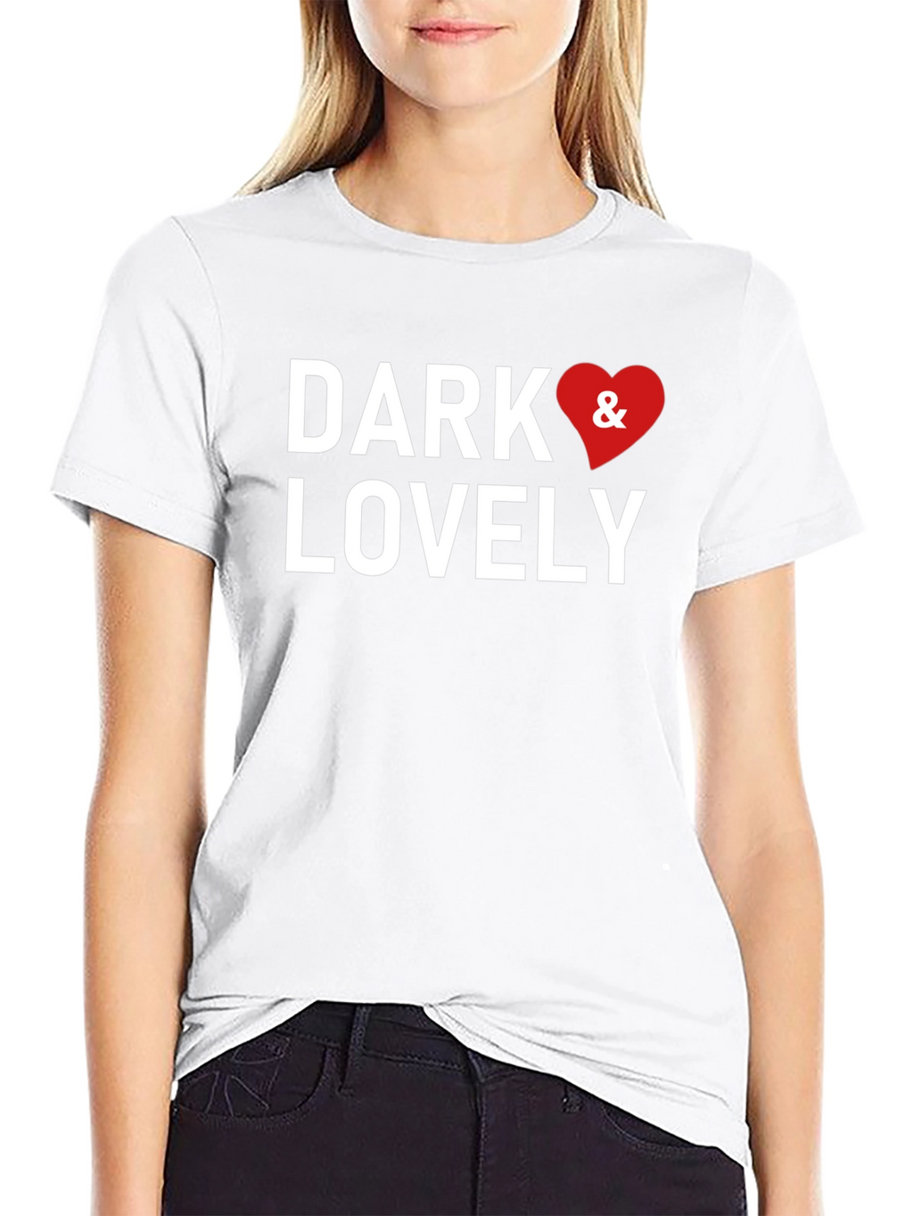 Dark & Lovely Graphic Tee - Trendy Casual Wear