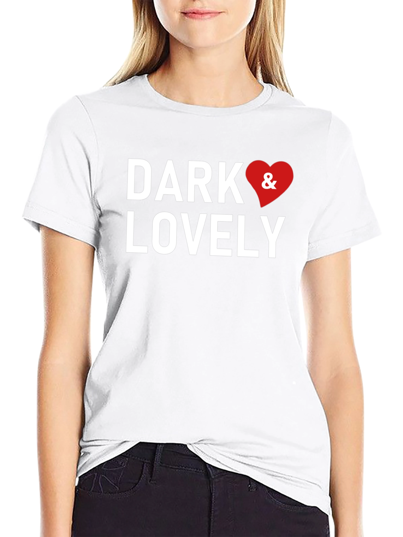 Dark & Lovely Graphic Tee - Trendy Casual Wear