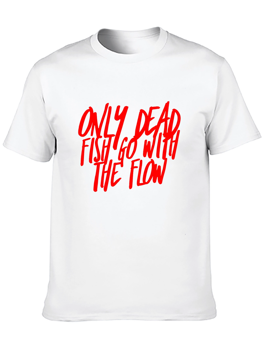 Dead Fish Flow Graphic Tee - Black