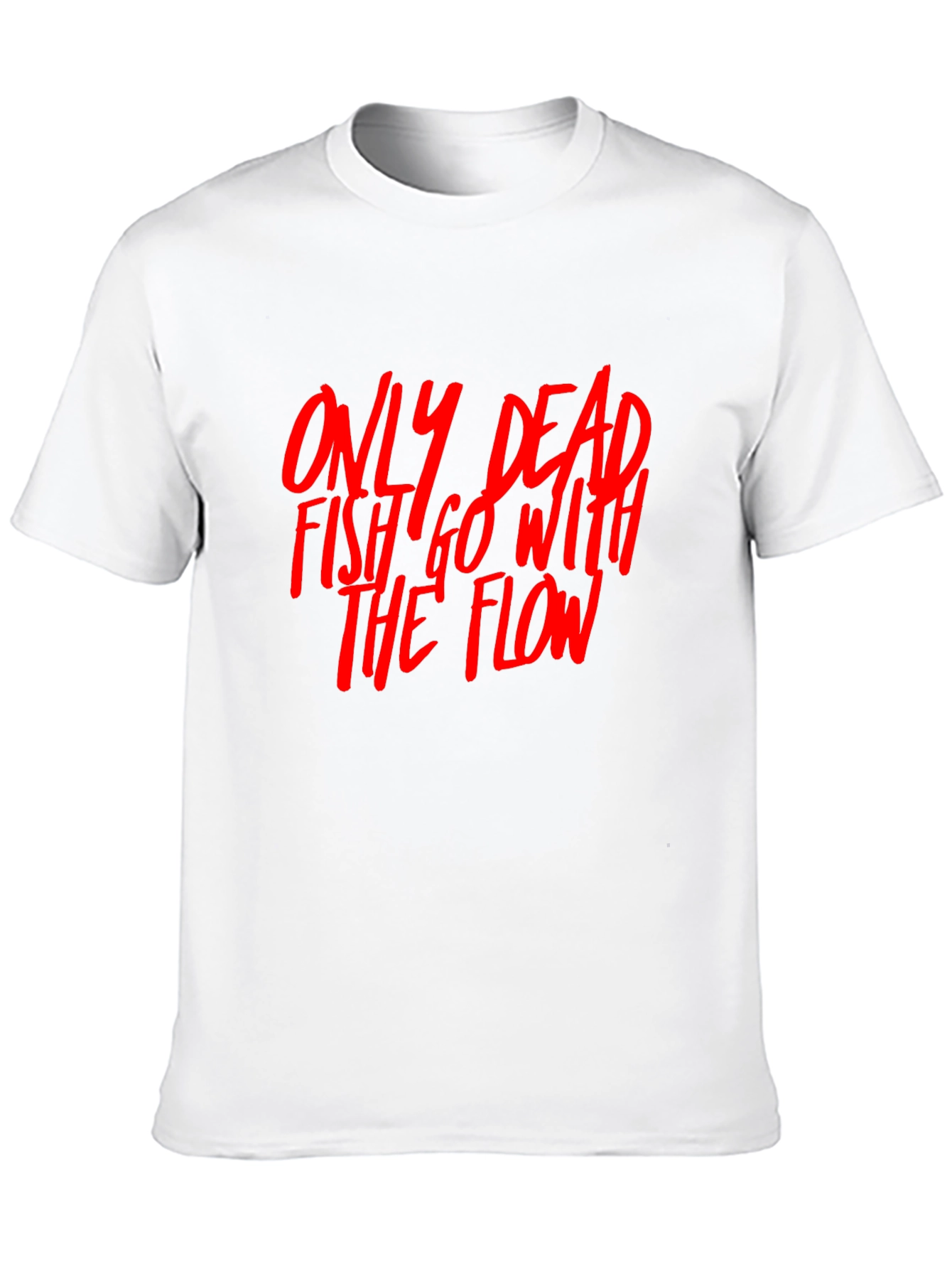 Dead Fish Flow Graphic Tee - Black