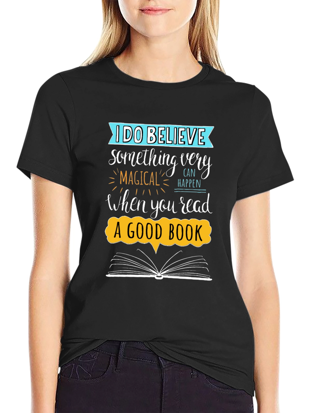 Believe In Reading - Unisex Graphic Tee