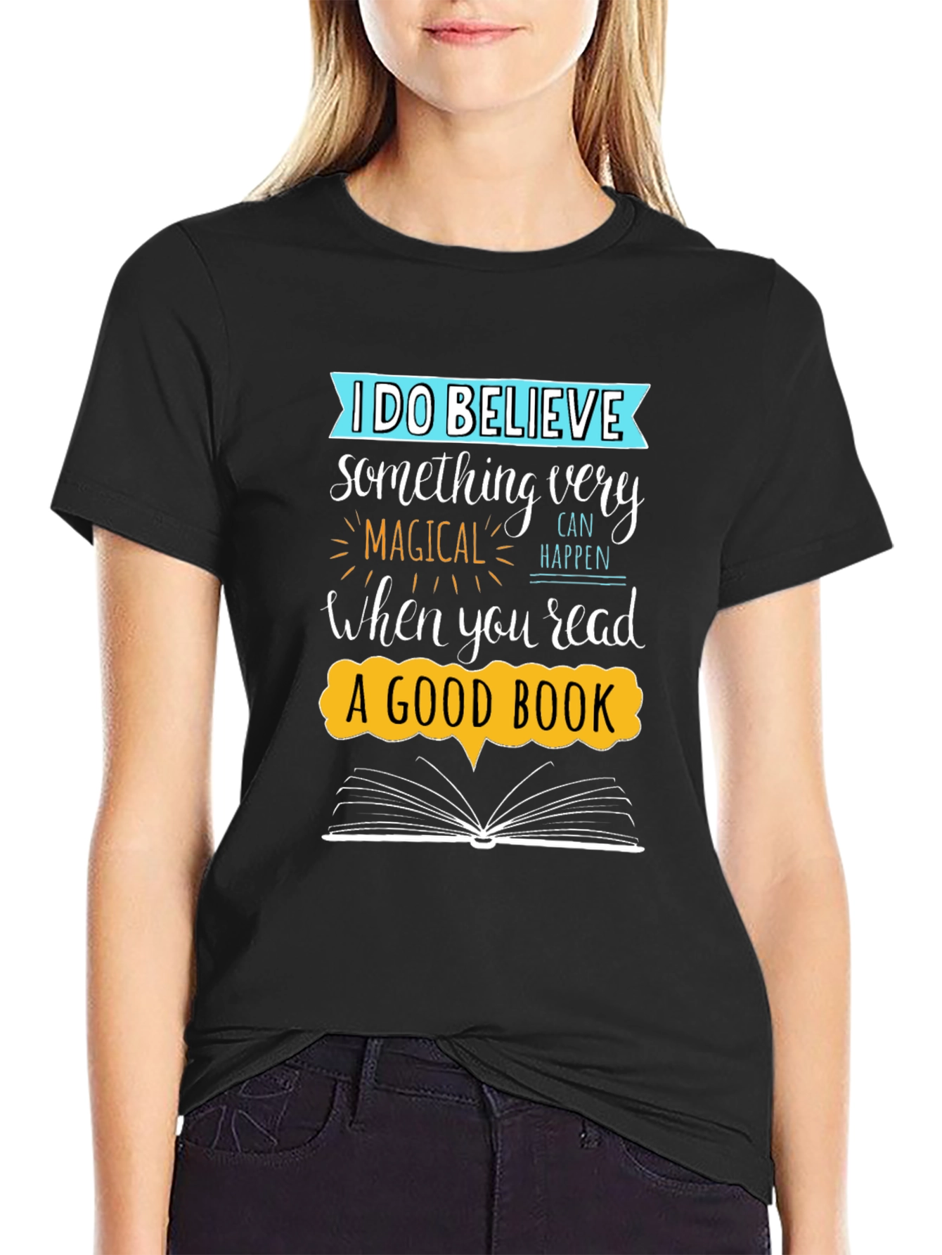 Believe In Reading - Unisex Graphic Tee