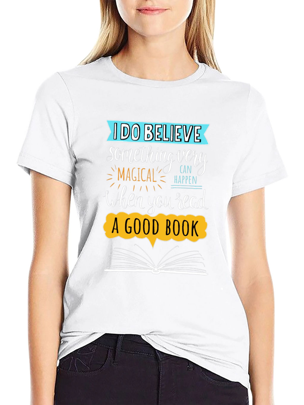 Believe In Reading - Unisex Graphic Tee