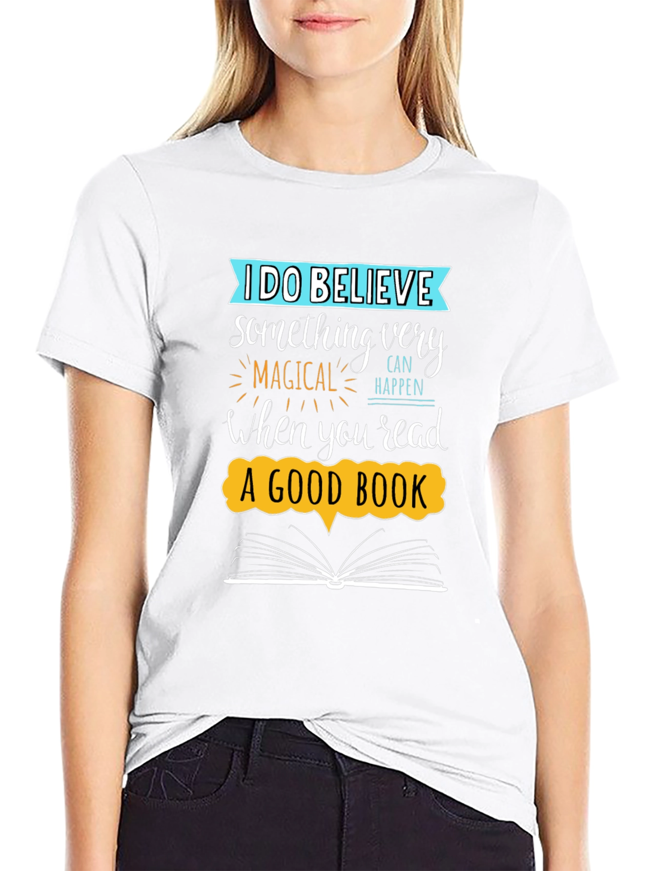 Believe In Reading - Unisex Graphic Tee