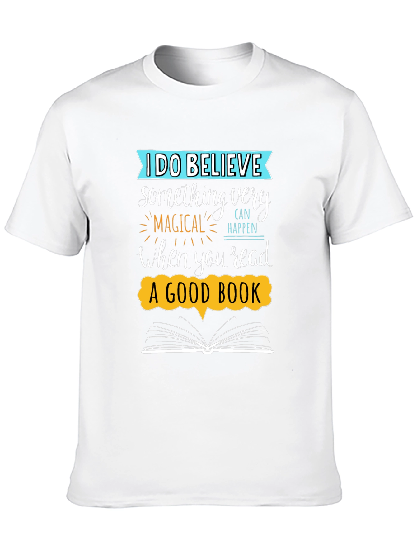 Believe In Reading - Unisex Graphic Tee