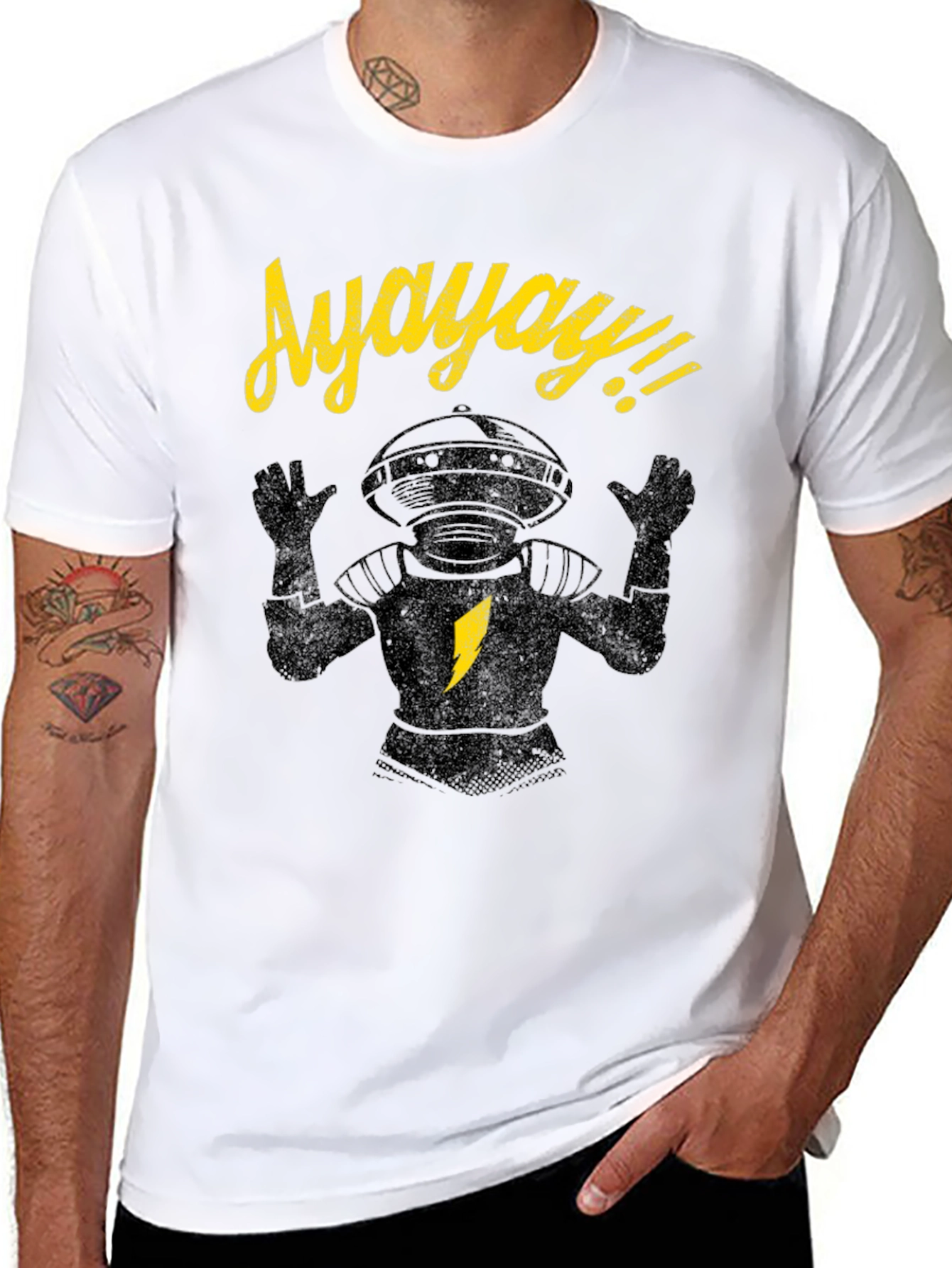 Lost in Space Robot Ayayay T-Shirt