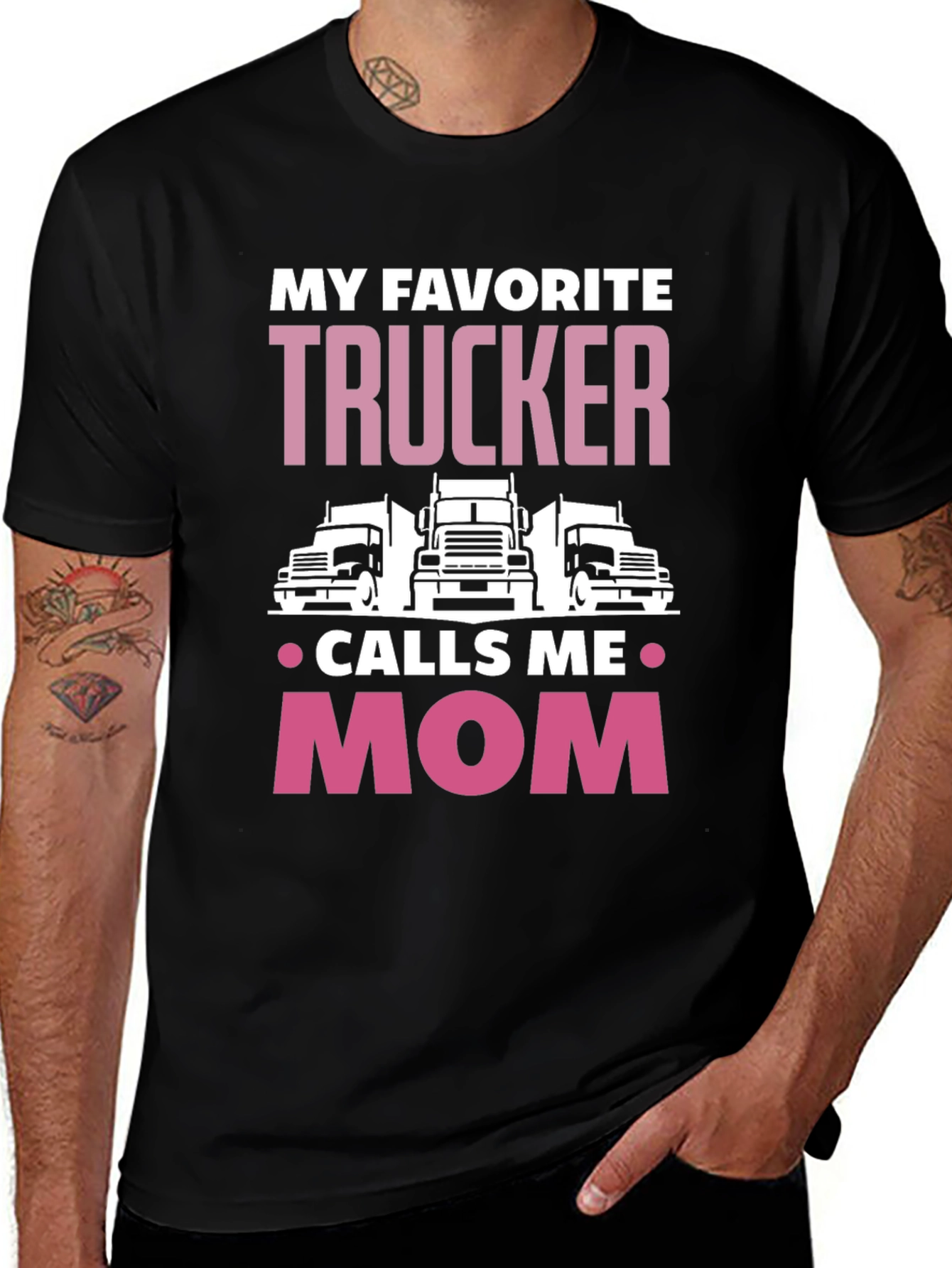 My Favorite Trucker Calls Me Mom T-Shirt