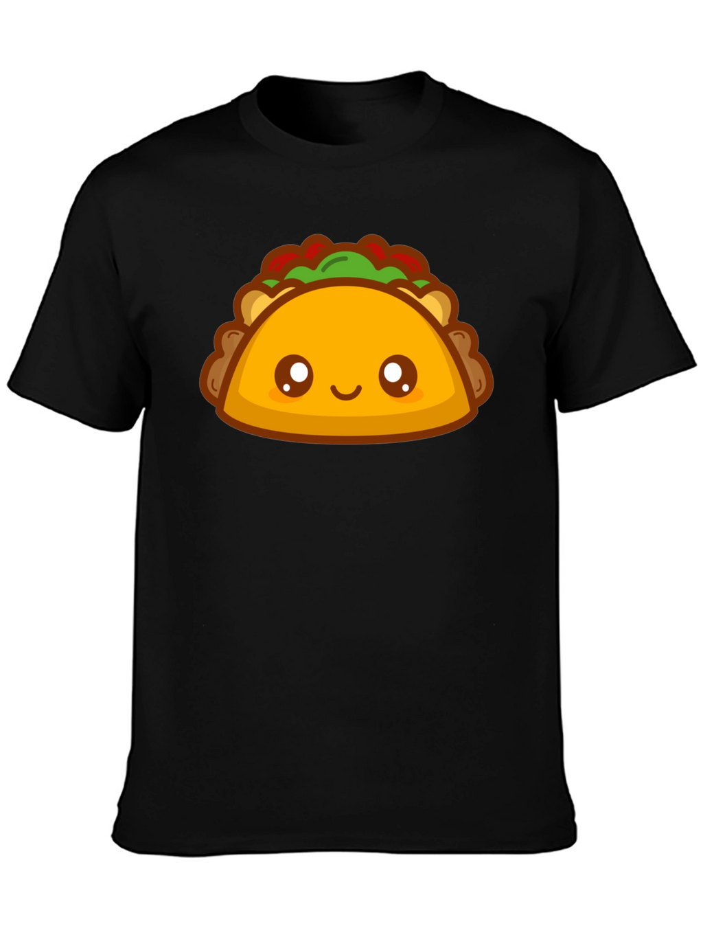 Cute Taco Graphic Tee - Food Lovers T-Shirt