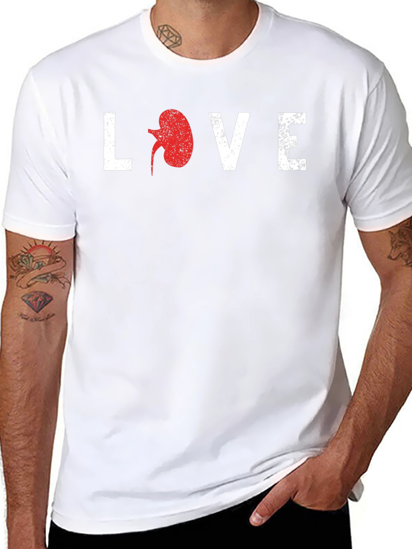 Kidney Love T-Shirt - Donate Life Awareness Tee