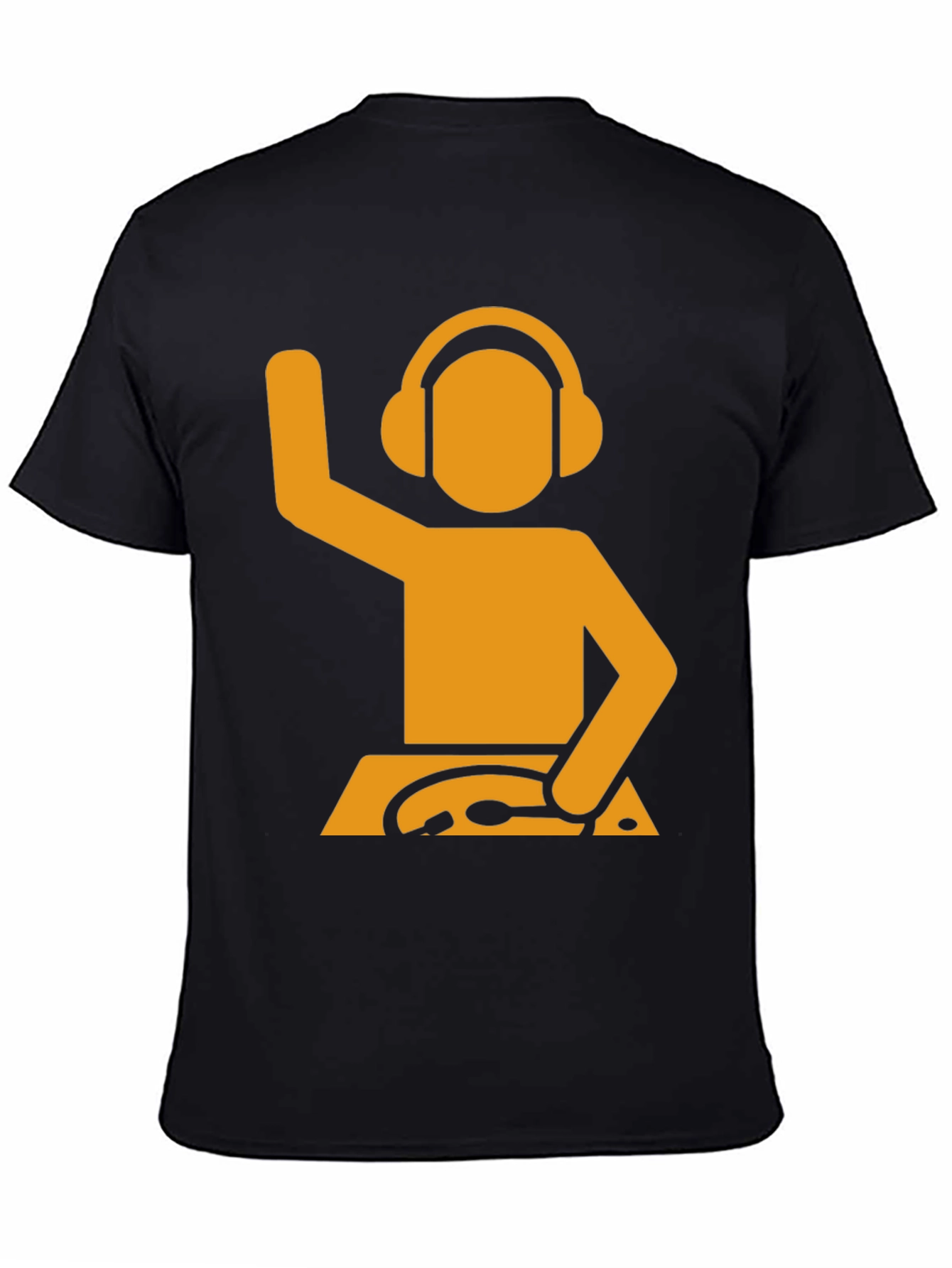 DJ Stick Figure Graphic Tee