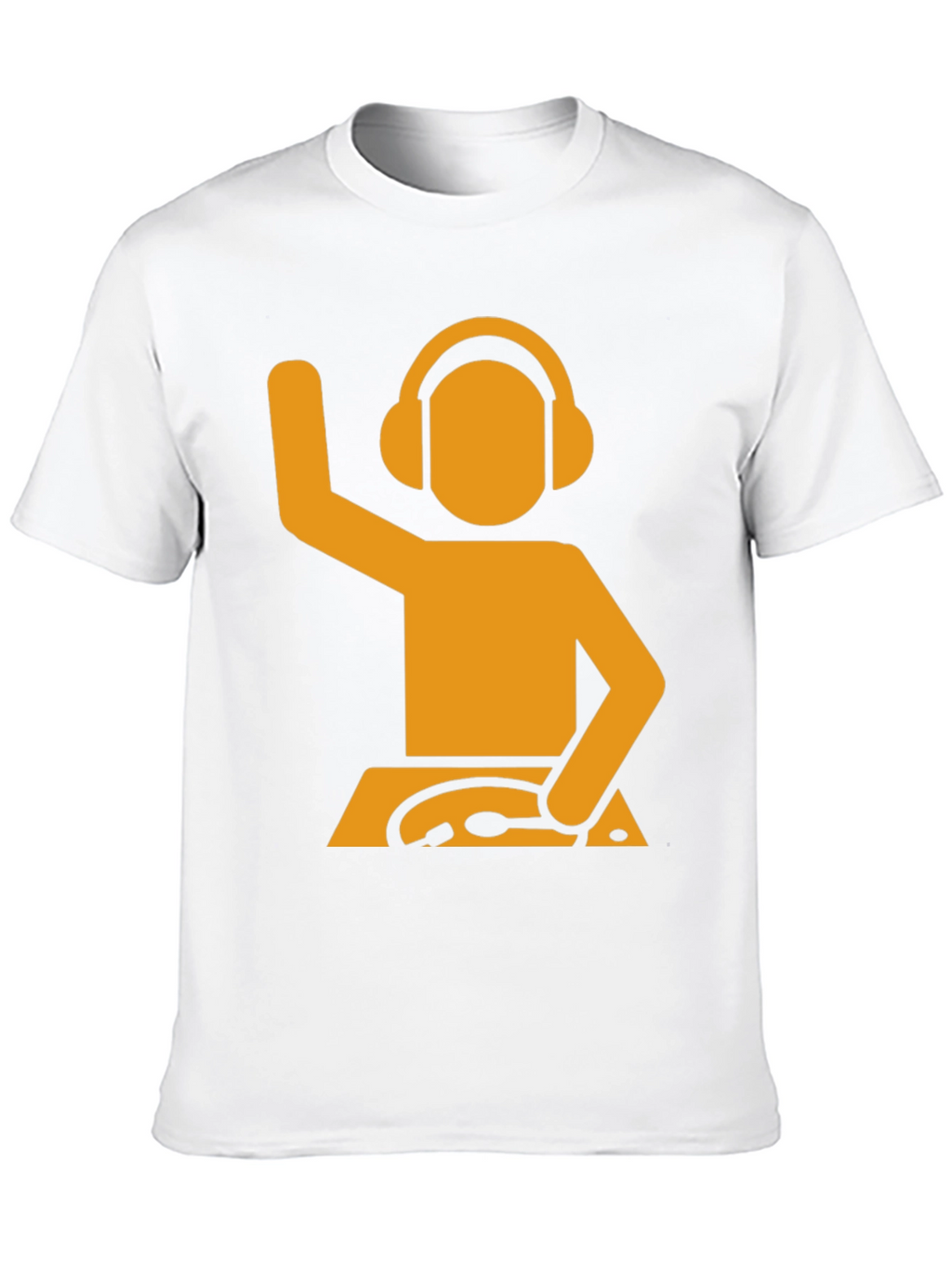 DJ Stick Figure Graphic Tee