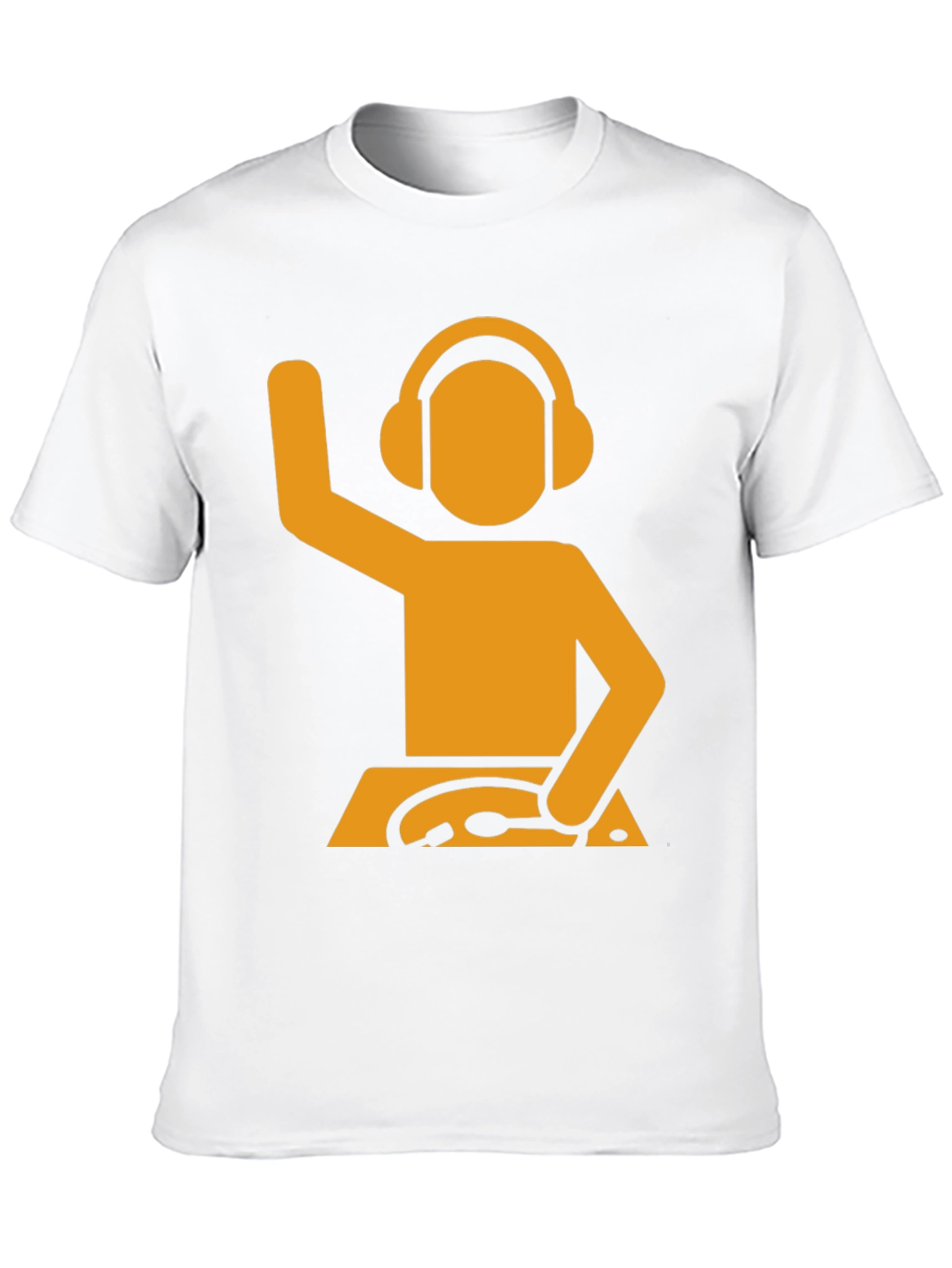 DJ Stick Figure Graphic Tee