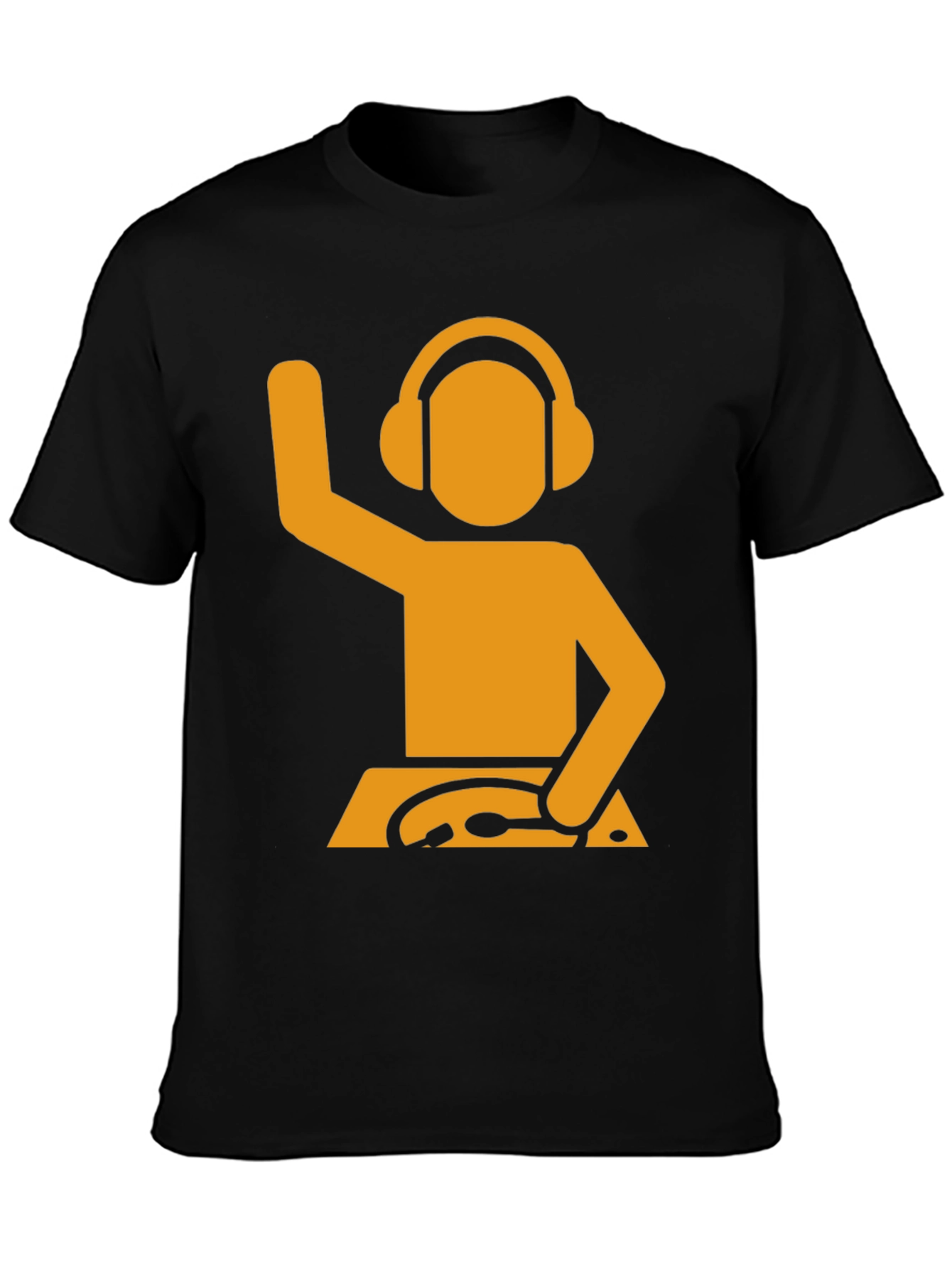 DJ Stick Figure Graphic Tee