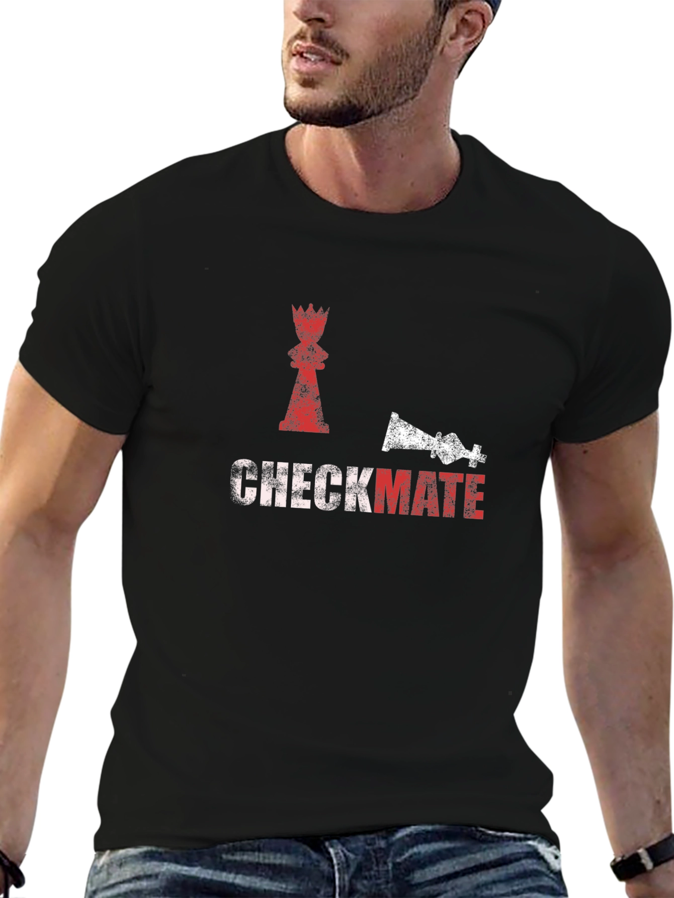 Chess Checkmate Graphic T-Shirt
