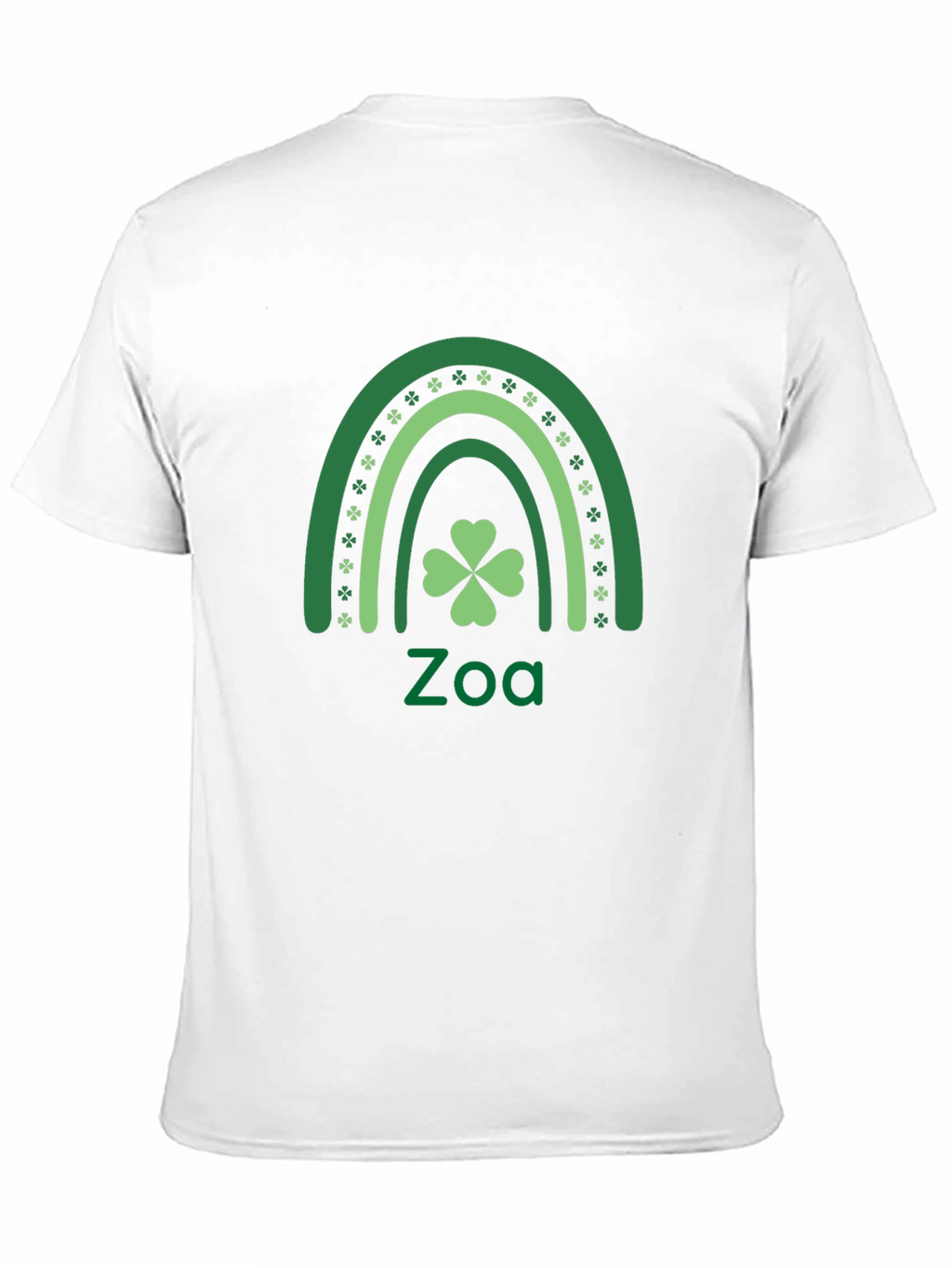 Zoa St. Patricks Day Rainbow Clover T-Shirt