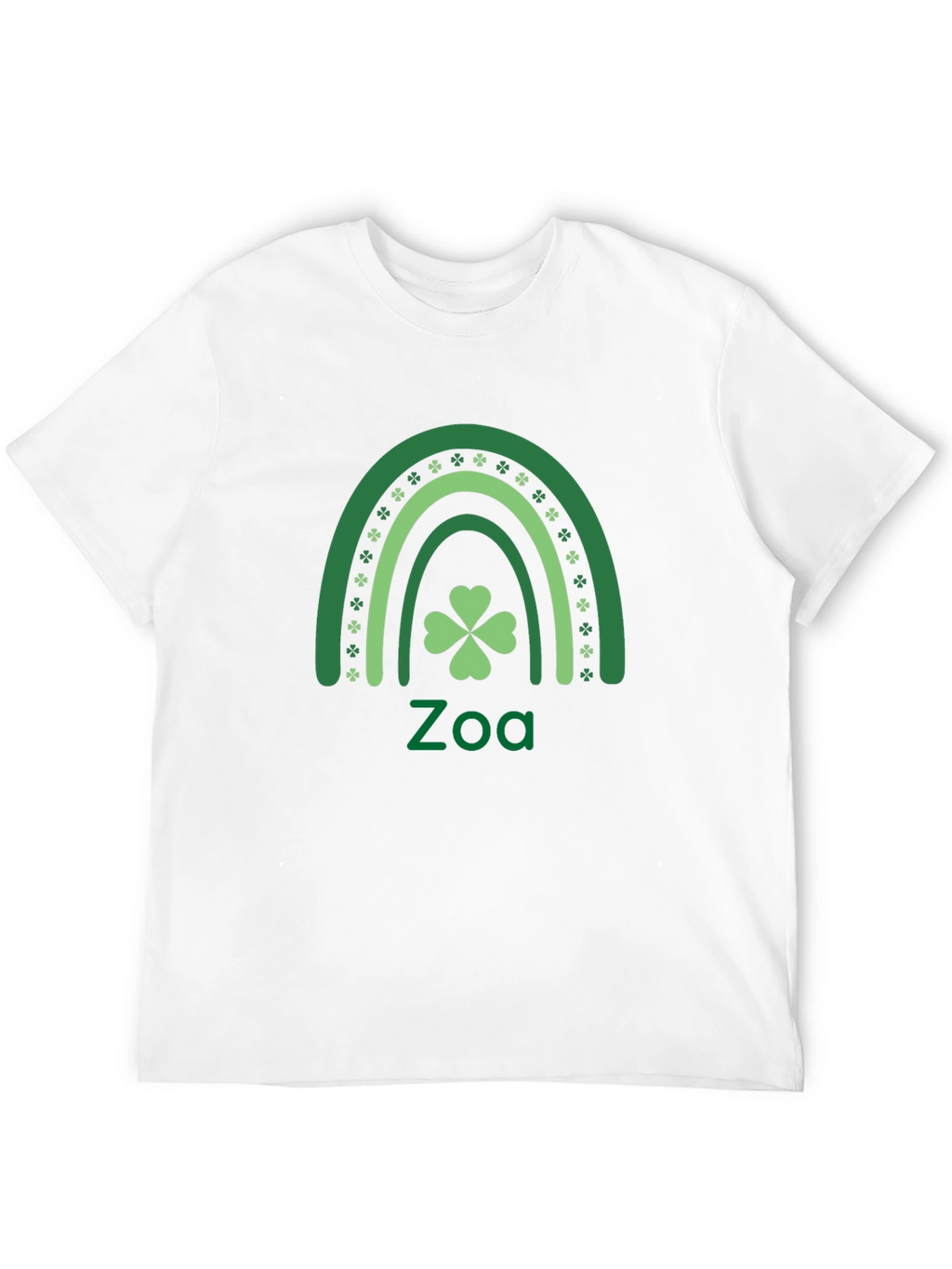 Zoa St. Patricks Day Rainbow Clover T-Shirt