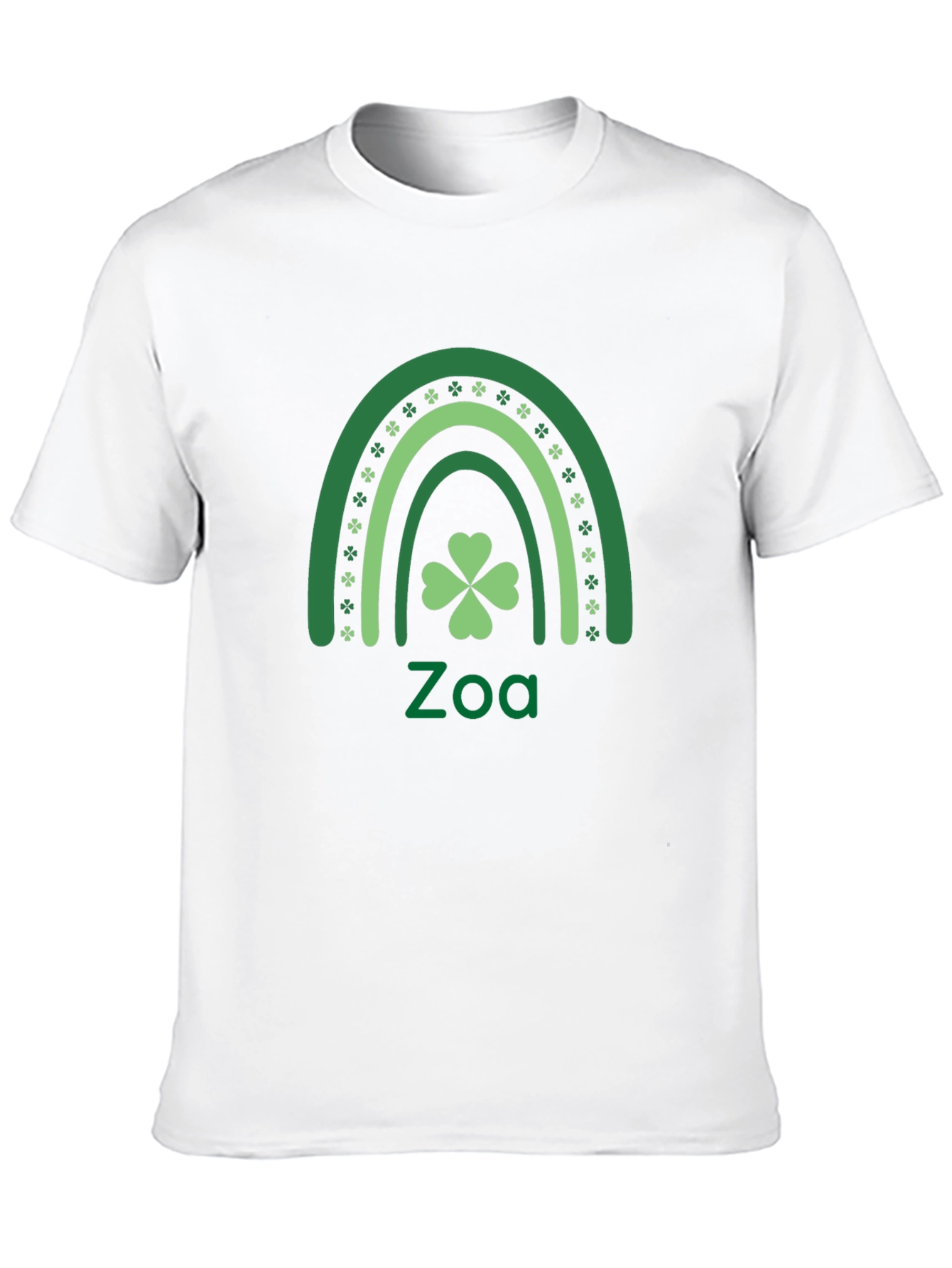 Zoa St. Patricks Day Rainbow Clover T-Shirt