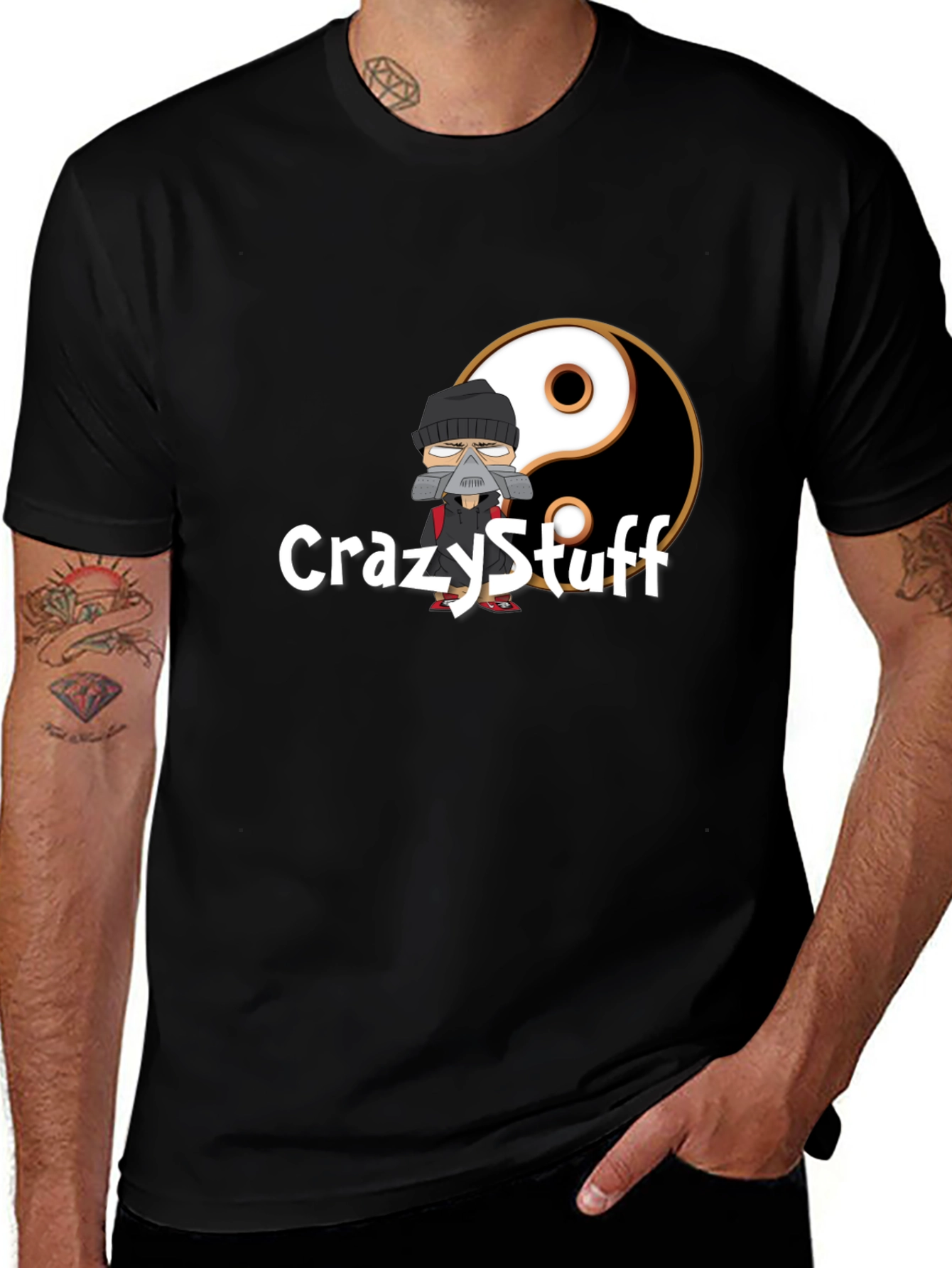 Crazy Stuff Graphic T-Shirt - Unique Design