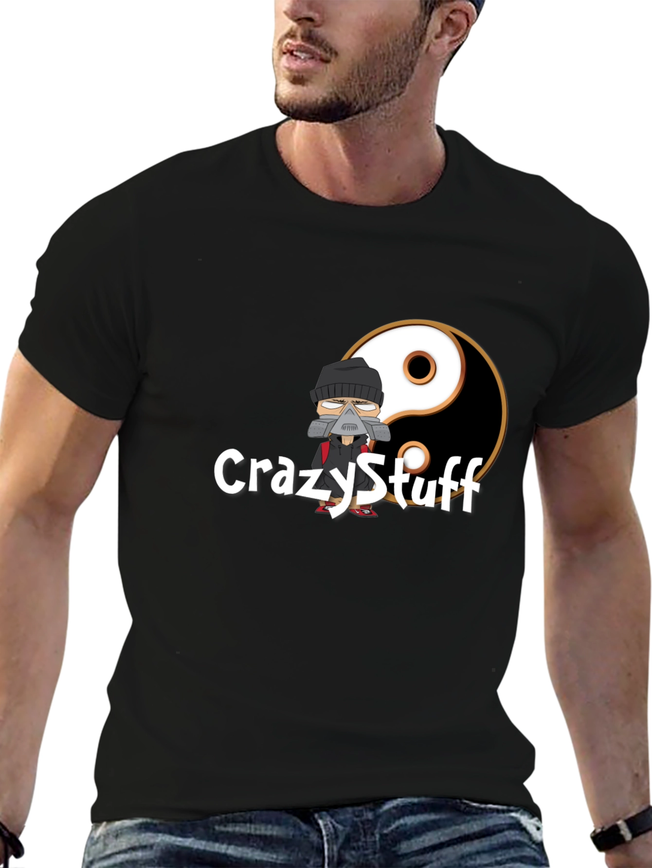 Crazy Stuff Graphic T-Shirt - Unique Design