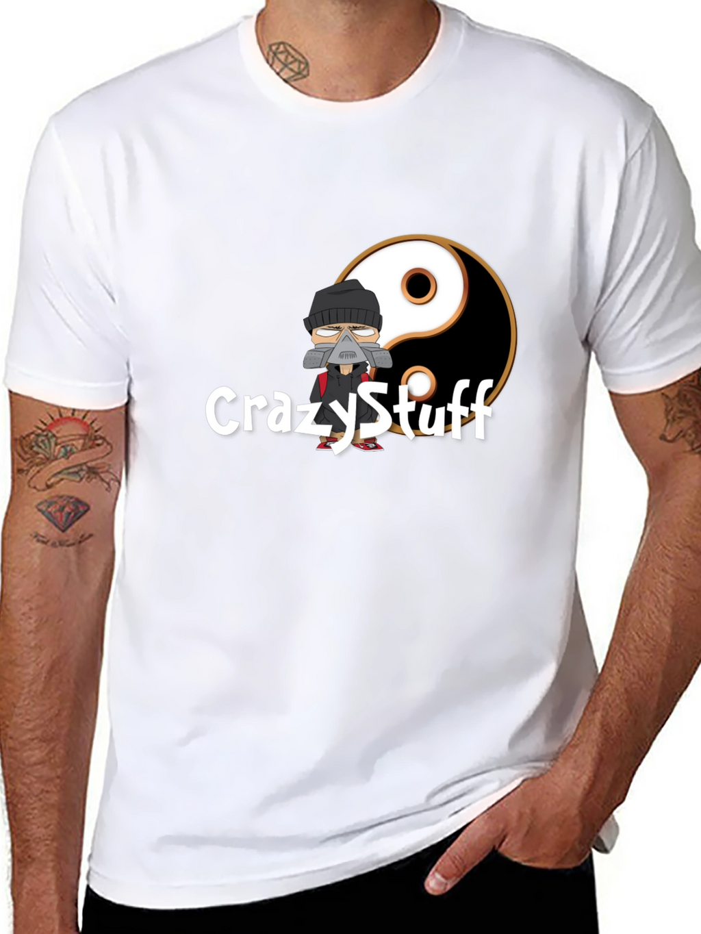 Crazy Stuff Graphic T-Shirt - Unique Design