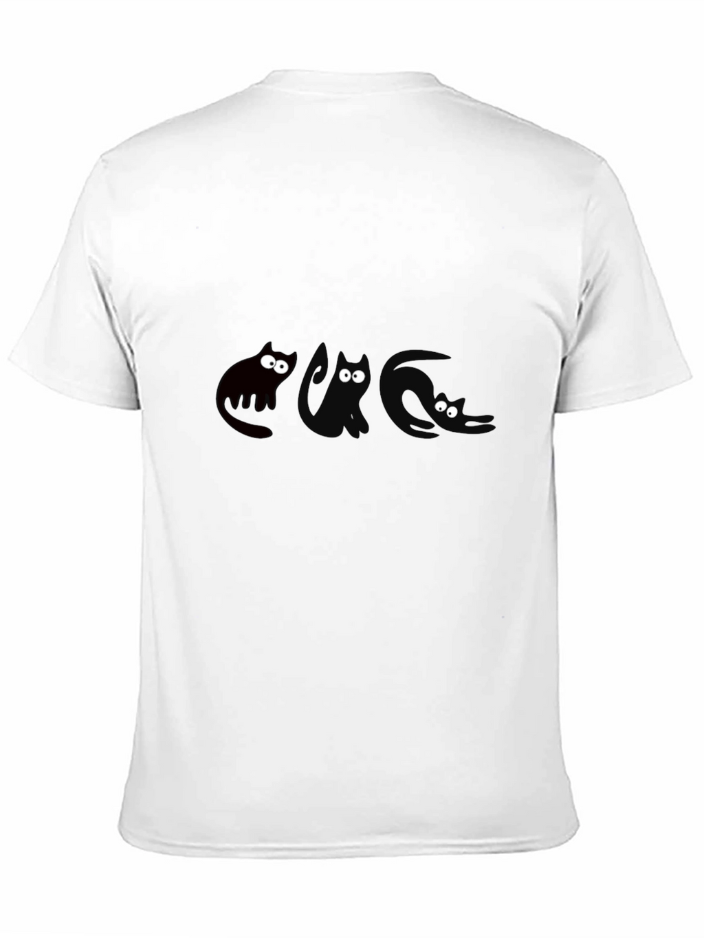 Three Cats Graphic T-Shirt
