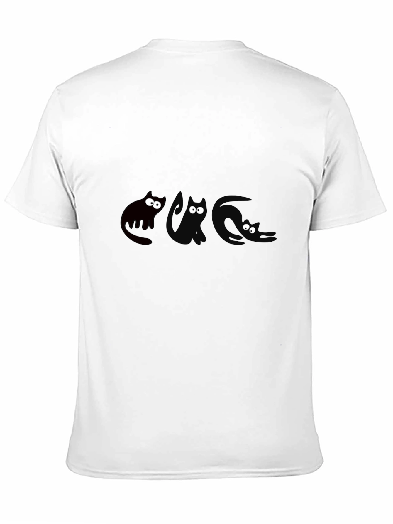 Three Cats Graphic T-Shirt