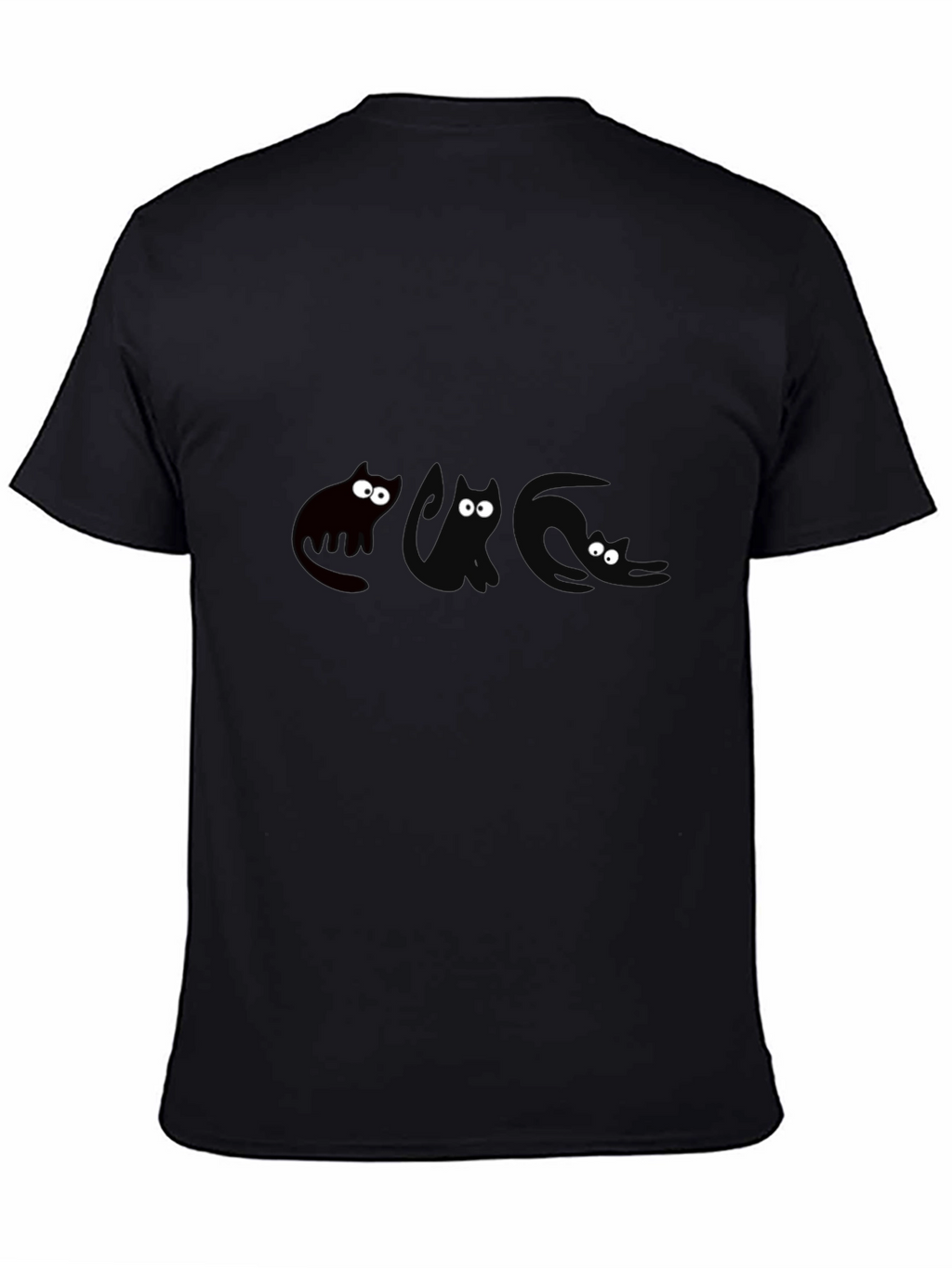Three Cats Graphic T-Shirt