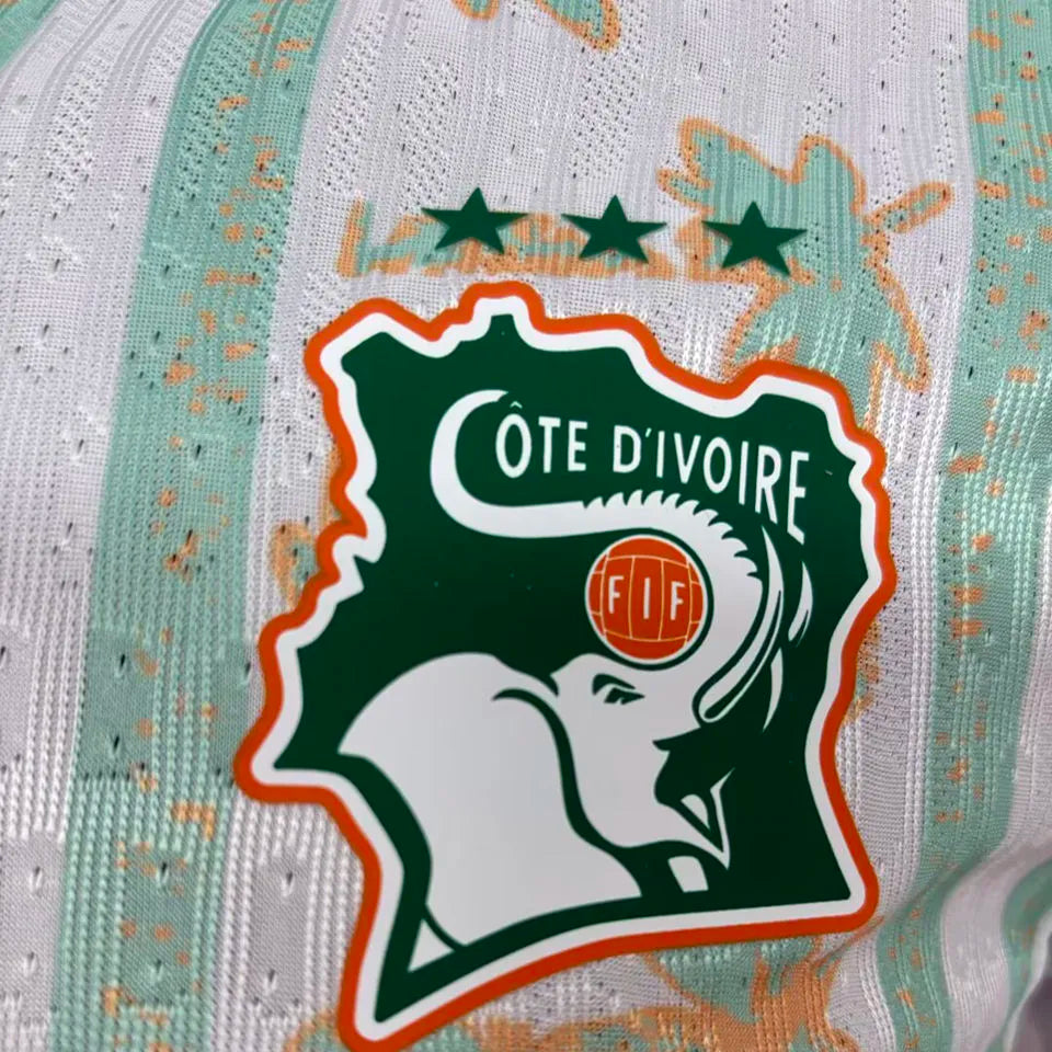 2026/27 Ivory Coast Away Player Version Jersey Detail 1