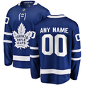 Men's Toronto Maple Leafs Blue Home Breakaway Custom Jerseys