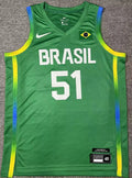 2024 Brazil Team CABOCLO #51 Green Jersey Front