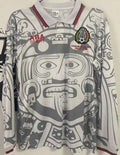 1998 Mexico Away Retro Long Sleeve Soccer Jersey Front