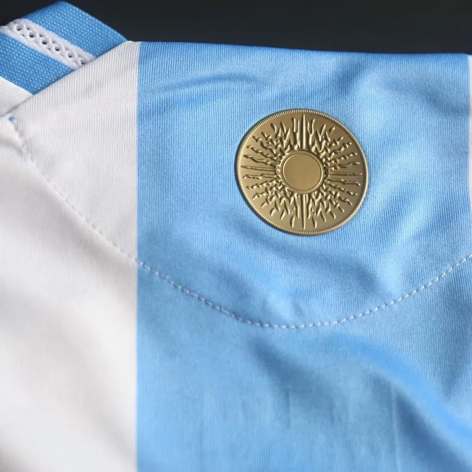 2024/25 Argentina Home Player Version Jersey （CONMEBOL COPA 2024 Version 美洲杯版） Detail 4