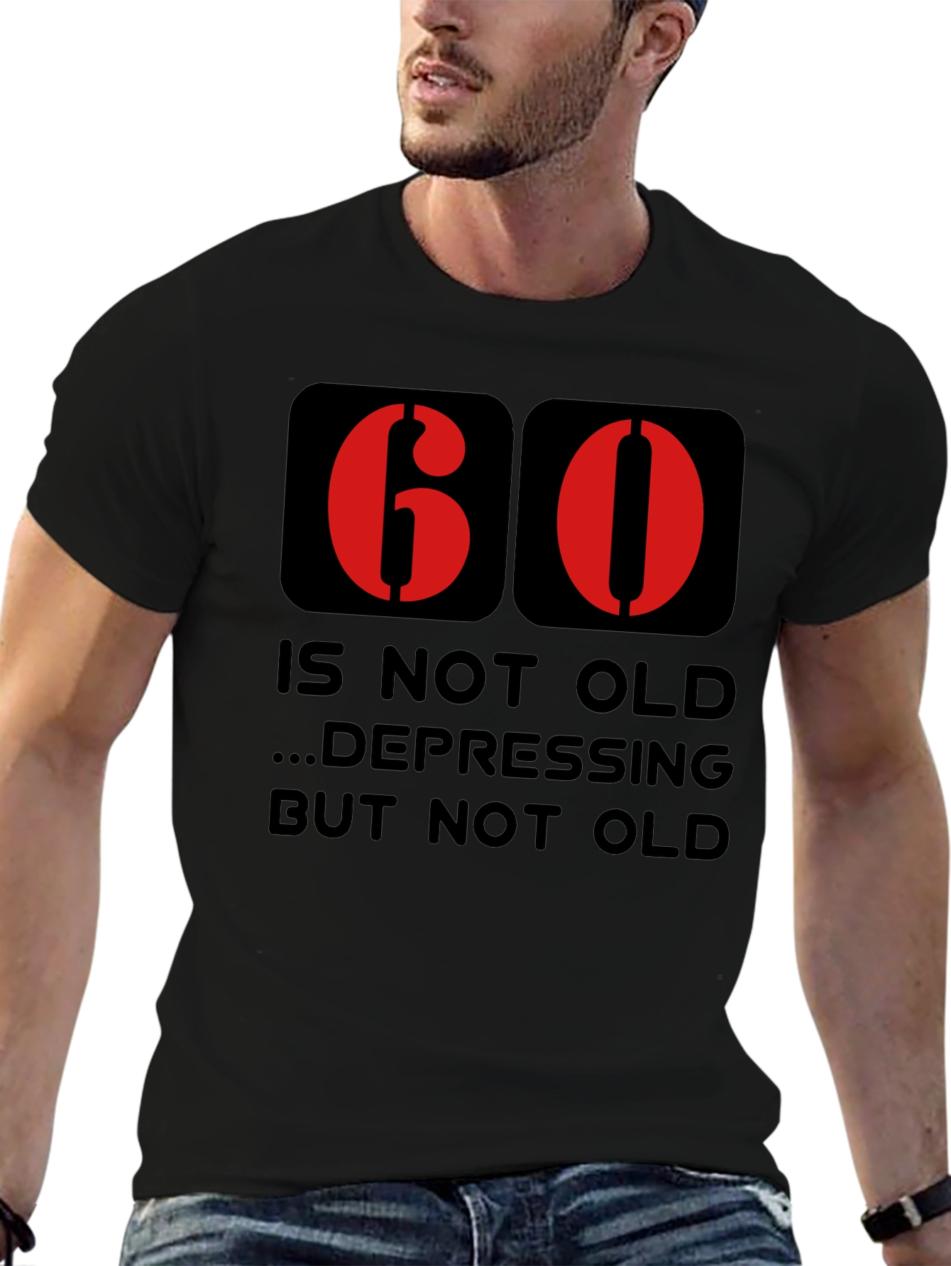 Funny 60th Birthday T-Shirt - Not Old Graphic Tee