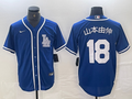 Men's Los Angeles Dodgers Yoshinobu Yamamoto #18 Blue Limited Game Jerseys