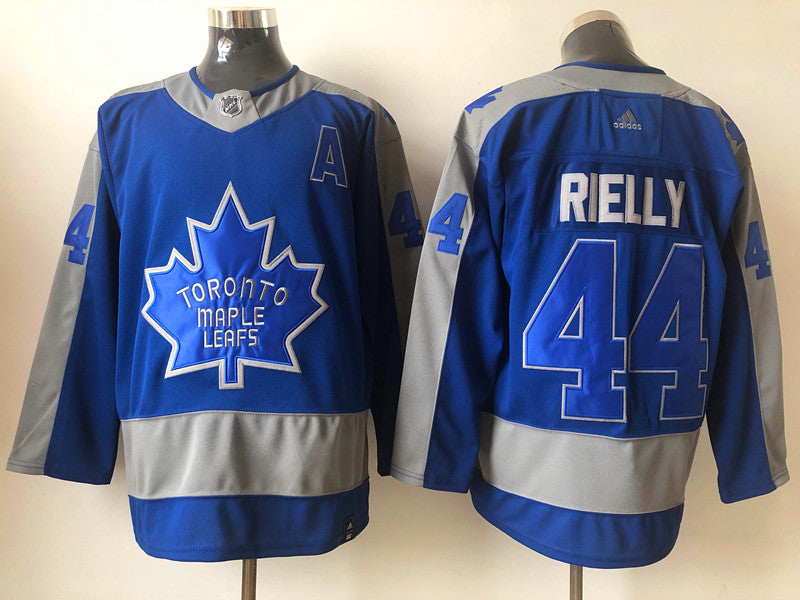 Men's Toronto Maple Leafs Morgan Rielly #44 Blue Authentic Player Jerseys