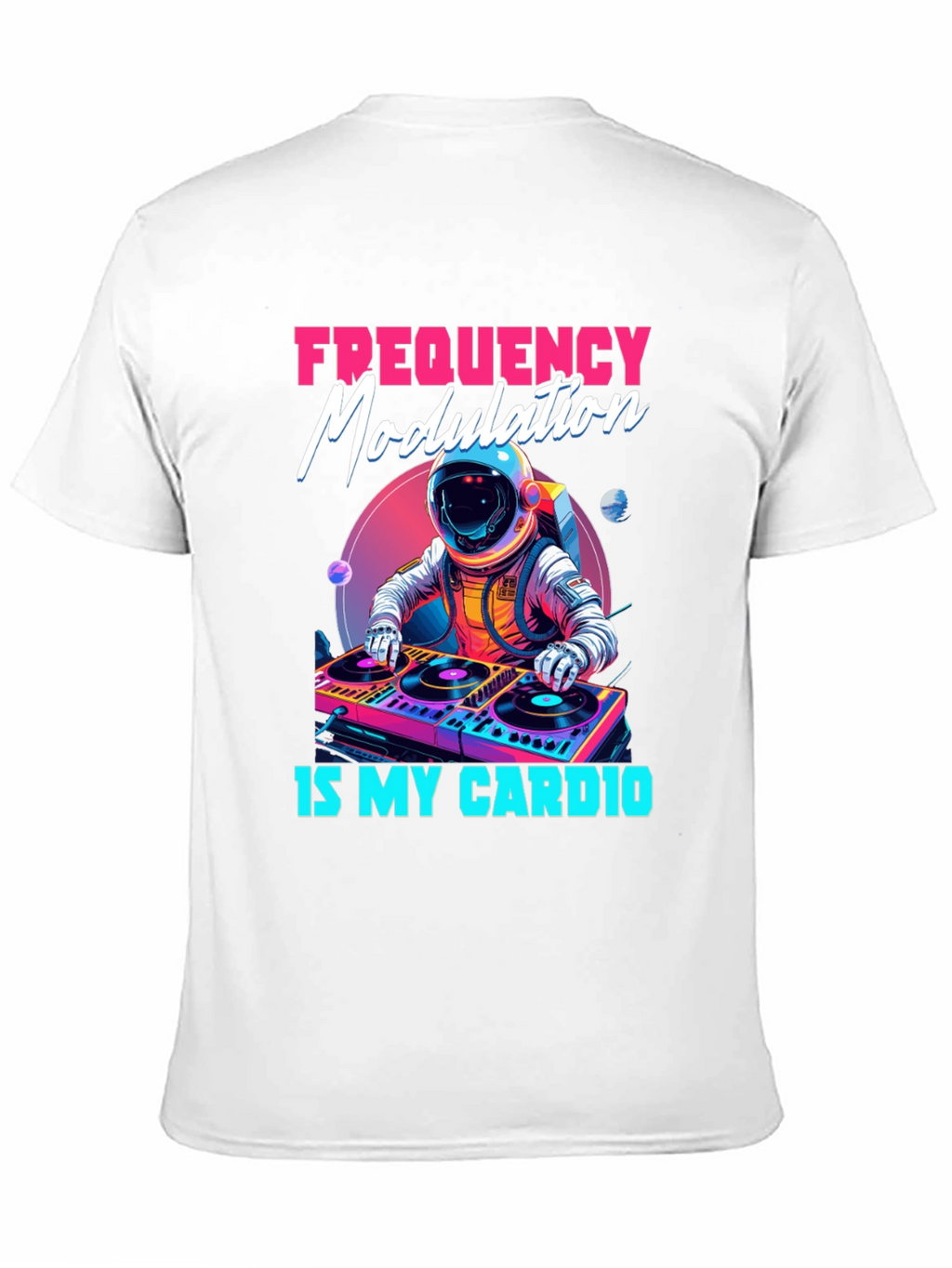 Frequency Modulation DJ Astronaut T-Shirt