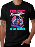 Frequency Modulation DJ Astronaut T-Shirt