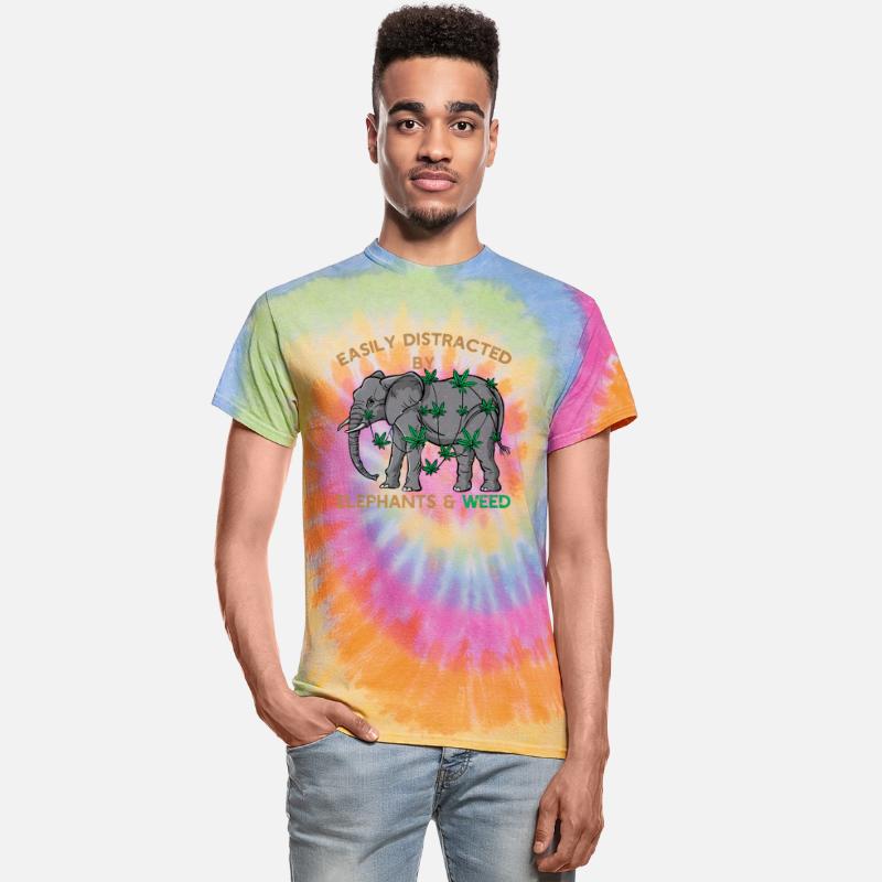 Easily Distracted By Elephants and Weed Cannabis M