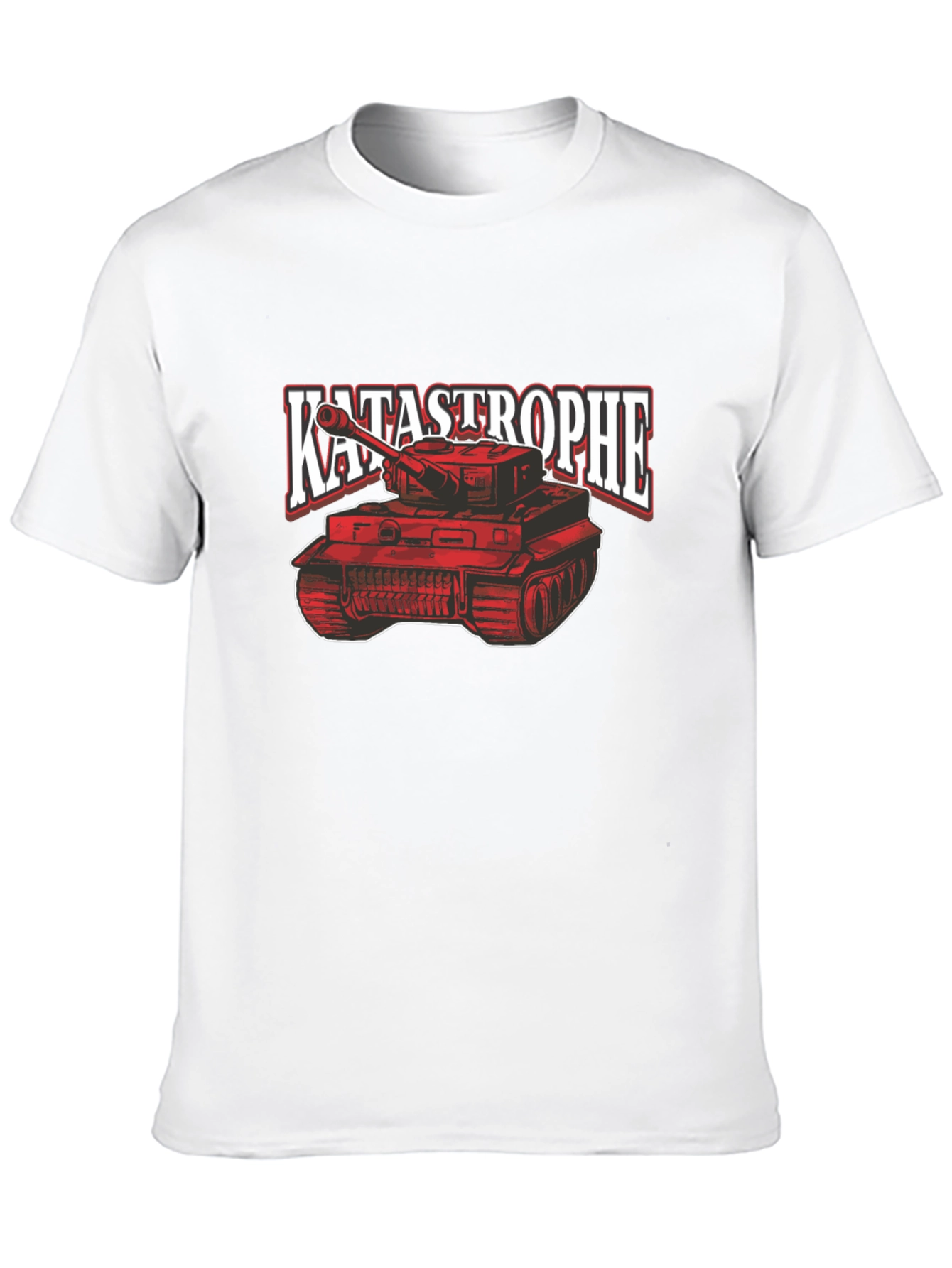 Katastrophe Tank Graphic Tee - Bold Design