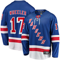 Men's New York Rangers Blake Wheeler #17 Blue Game Jerseys