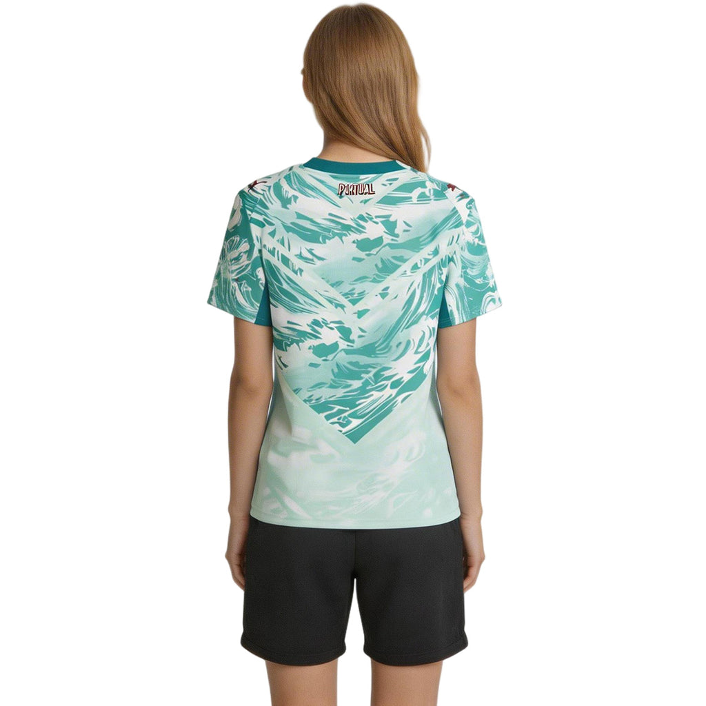 Women's Portugal Away Jersey World Cup 2026 Back