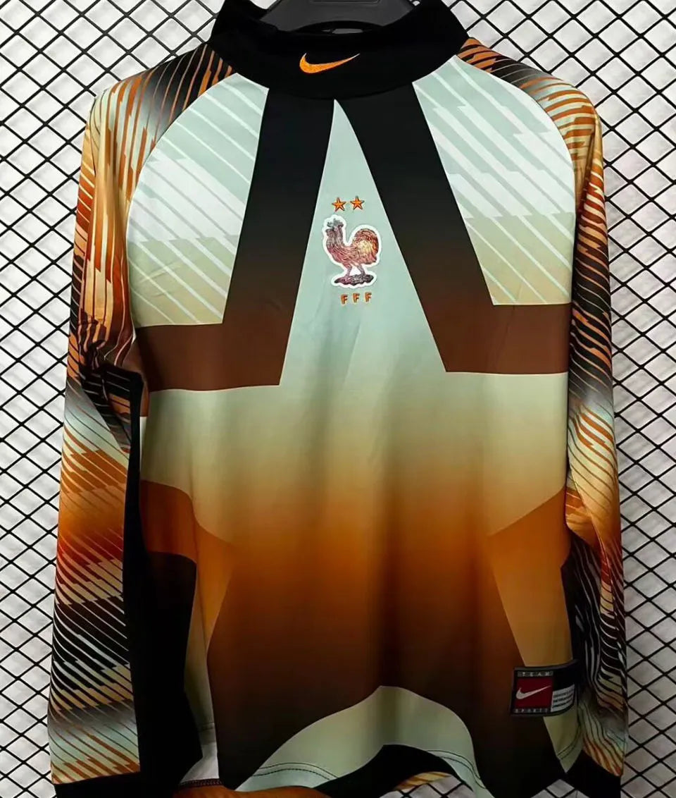 2026/27 France Goalkeeper Long Sleeve Soccer Jersey Front