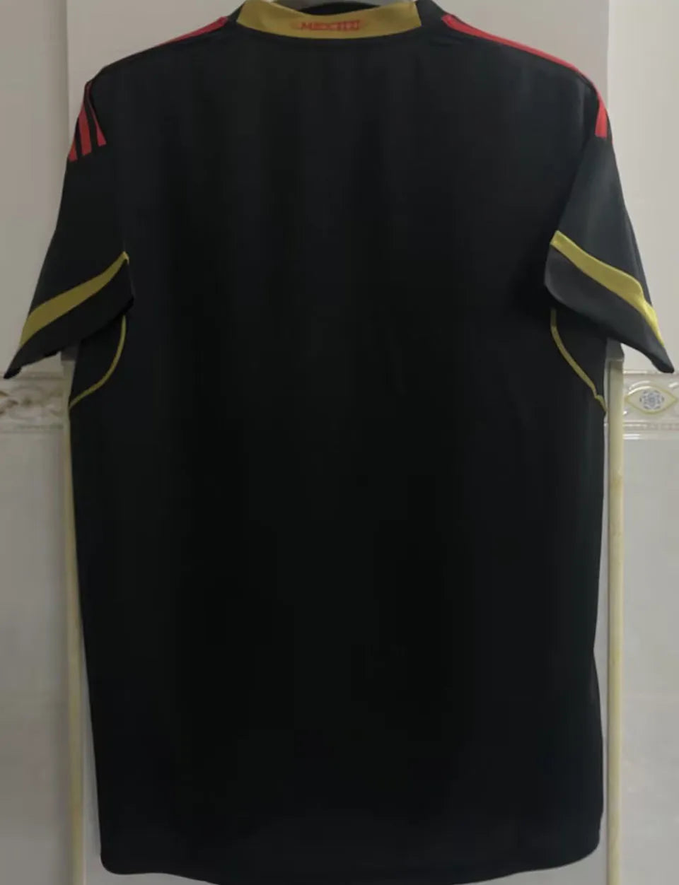 2011/12 Mexico Away Black Retro Soccer Jersey Back