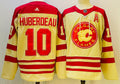 Men's Calgary Flames Jonathan Huberdeau #10 Yellow Player Game Jerseys